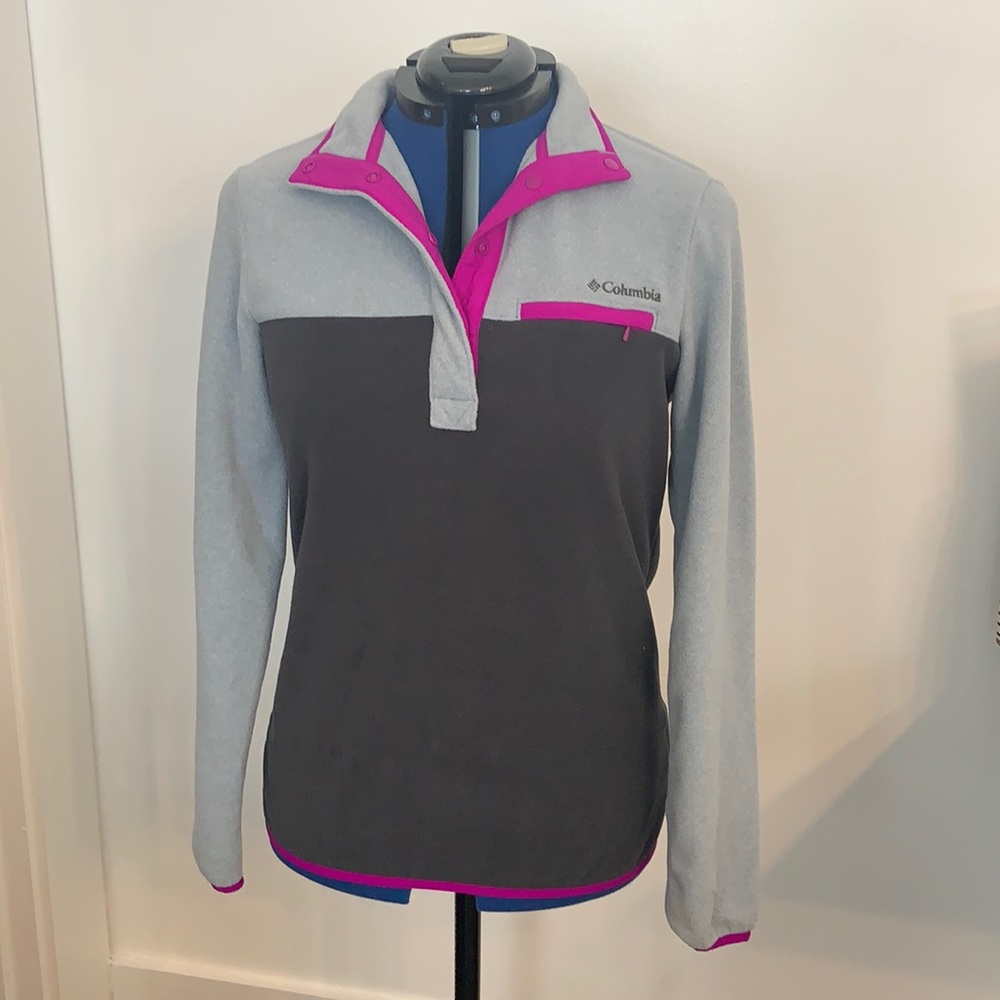 Columbia fleece pullover size small